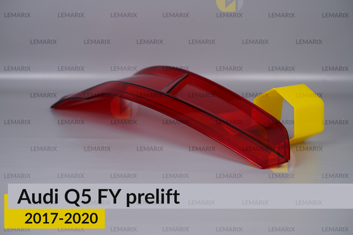 Скло заднього ліхтаря Audi Q5 FY (2017-2020) дорест ліве