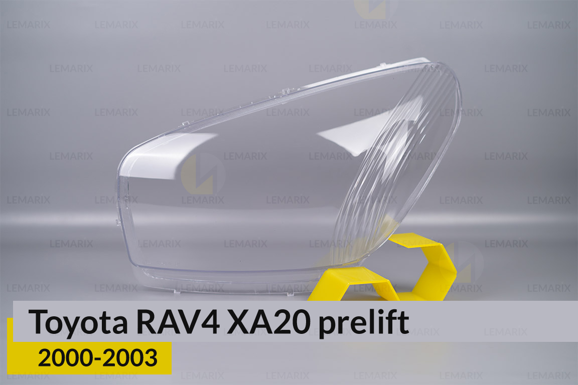Стекло фары Toyota RAV4 XA20 (2000-2003) дорест левое
