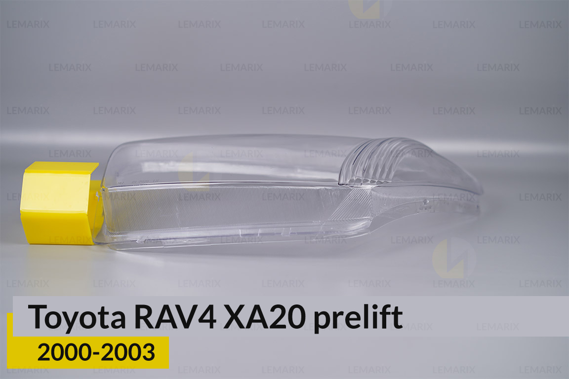 Стекло фары Toyota RAV4 XA20 (2000-2003) дорест левое