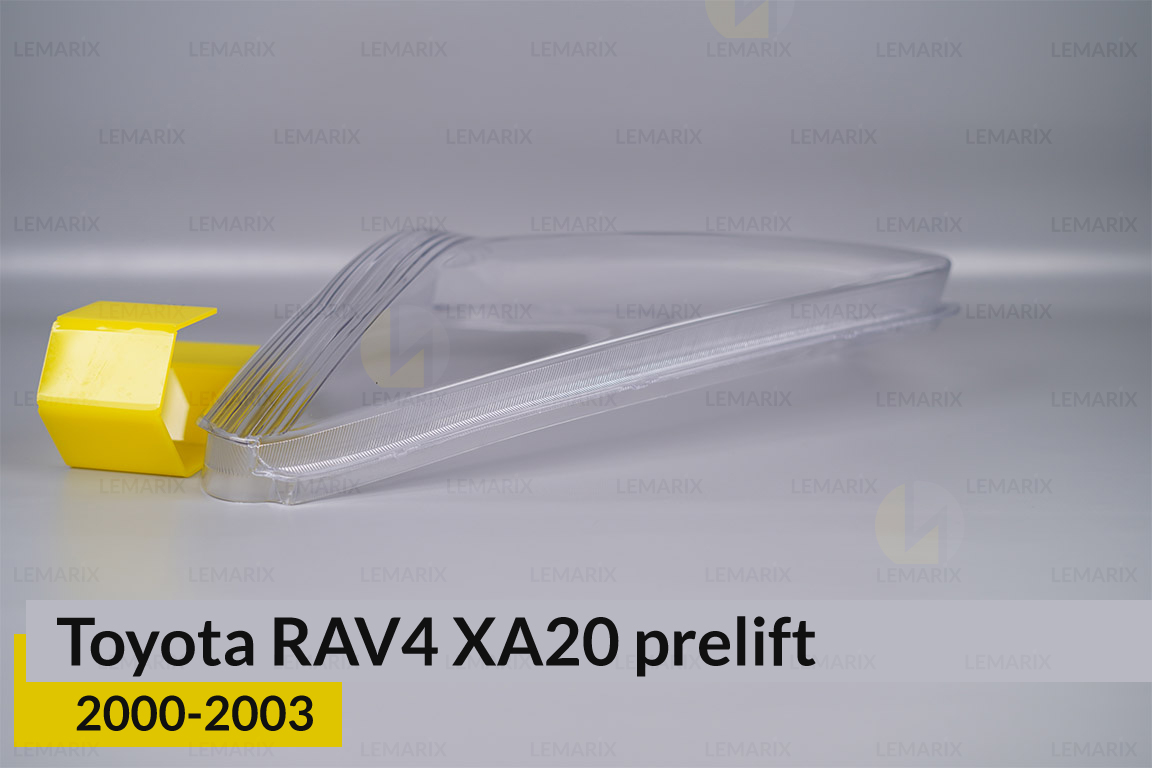 Стекло фары Toyota RAV4 XA20 (2000-2003) дорест левое