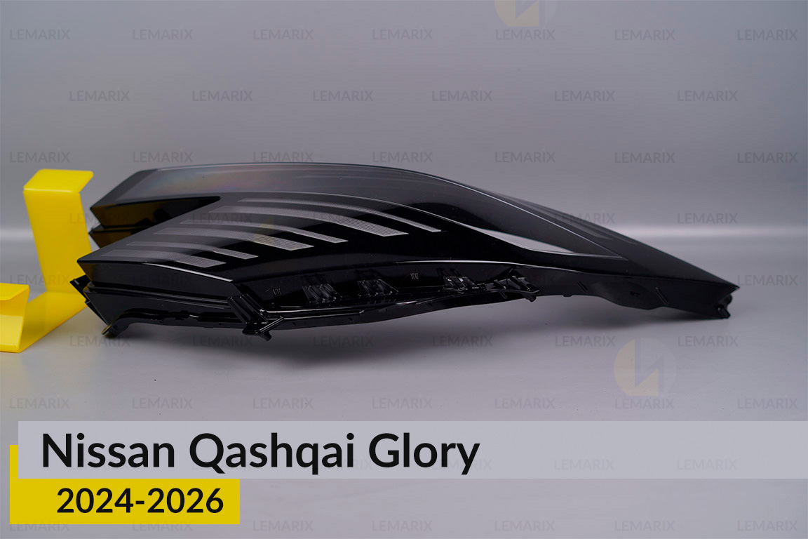 Стекло фары Nissan Qashqai Glory (2024-2026) левое