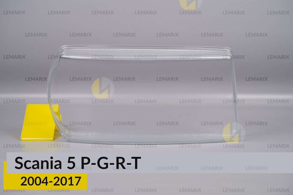 Стекло фары Scania 5 P-G-R-T (2004-2017) правое