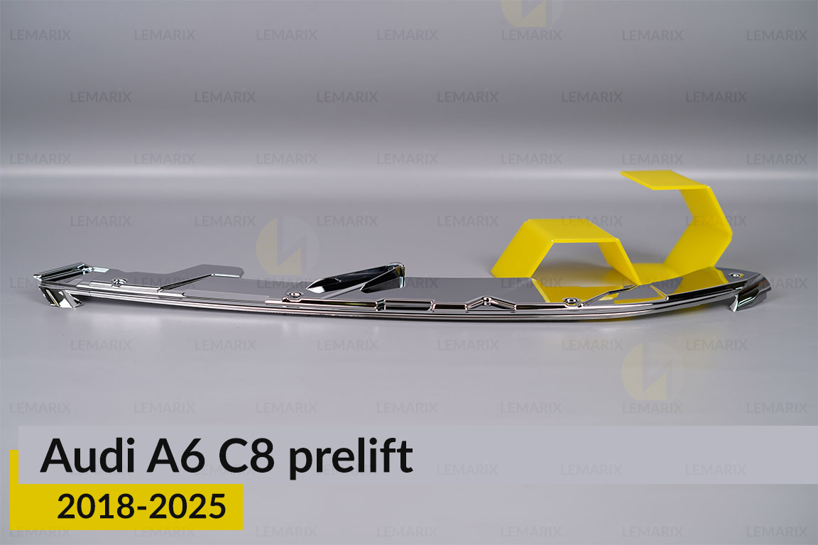 Декоративная маска кронштейна Audi A6 C8 (2018-2025) дорест левая