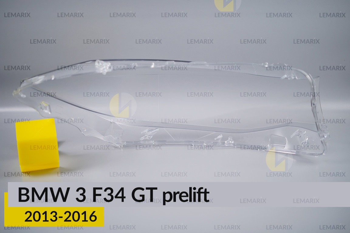 Скло фари BMW 3 F34 GT (2013-2016) дорест ліве