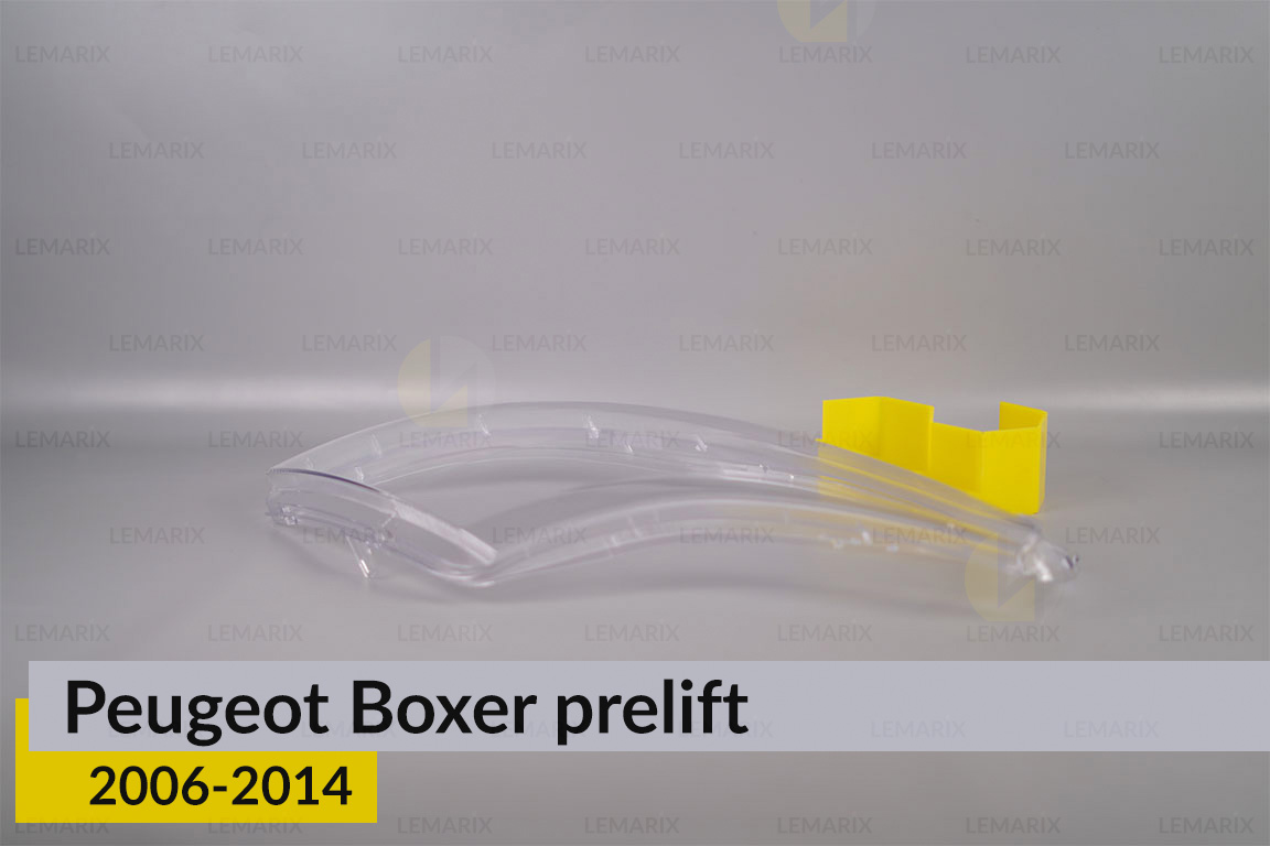 Стекло фары Peugeot Boxer (2006-2014) дорест правое