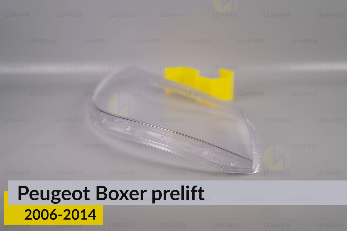 Стекло фары Peugeot Boxer (2006-2014) дорест правое