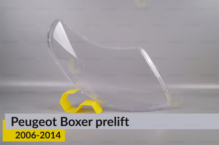 Стекло фары Peugeot Boxer (2006-2014) дорест правое