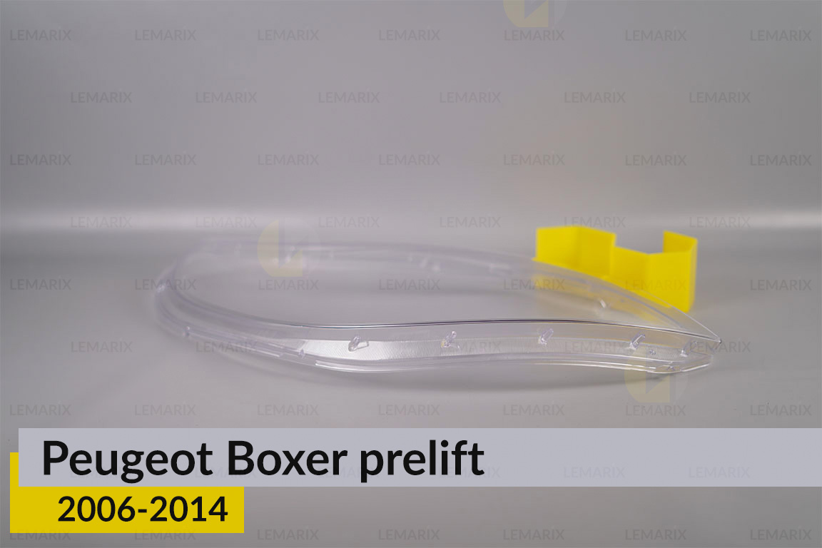 Стекло фары Peugeot Boxer (2006-2014) дорест правое
