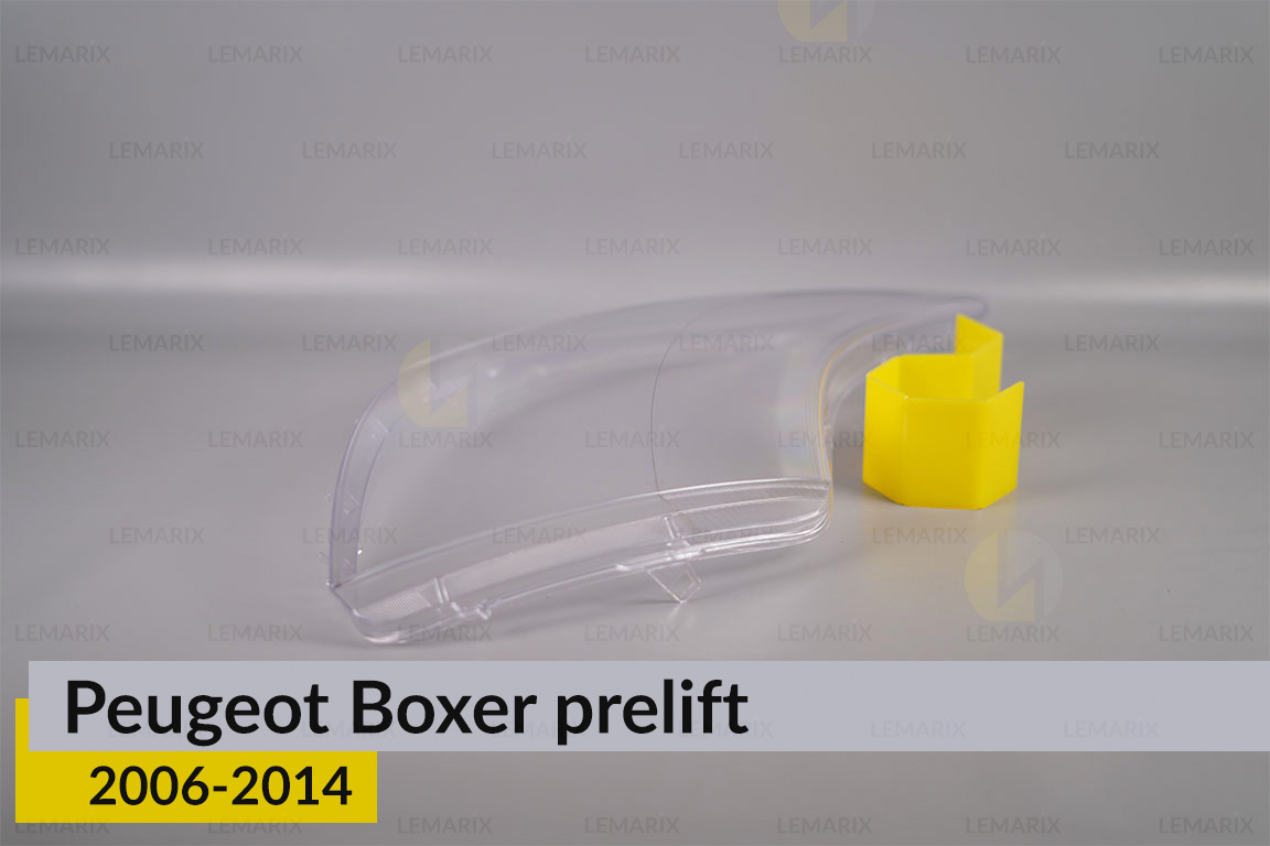 Стекло фары Peugeot Boxer (2006-2014) дорест правое