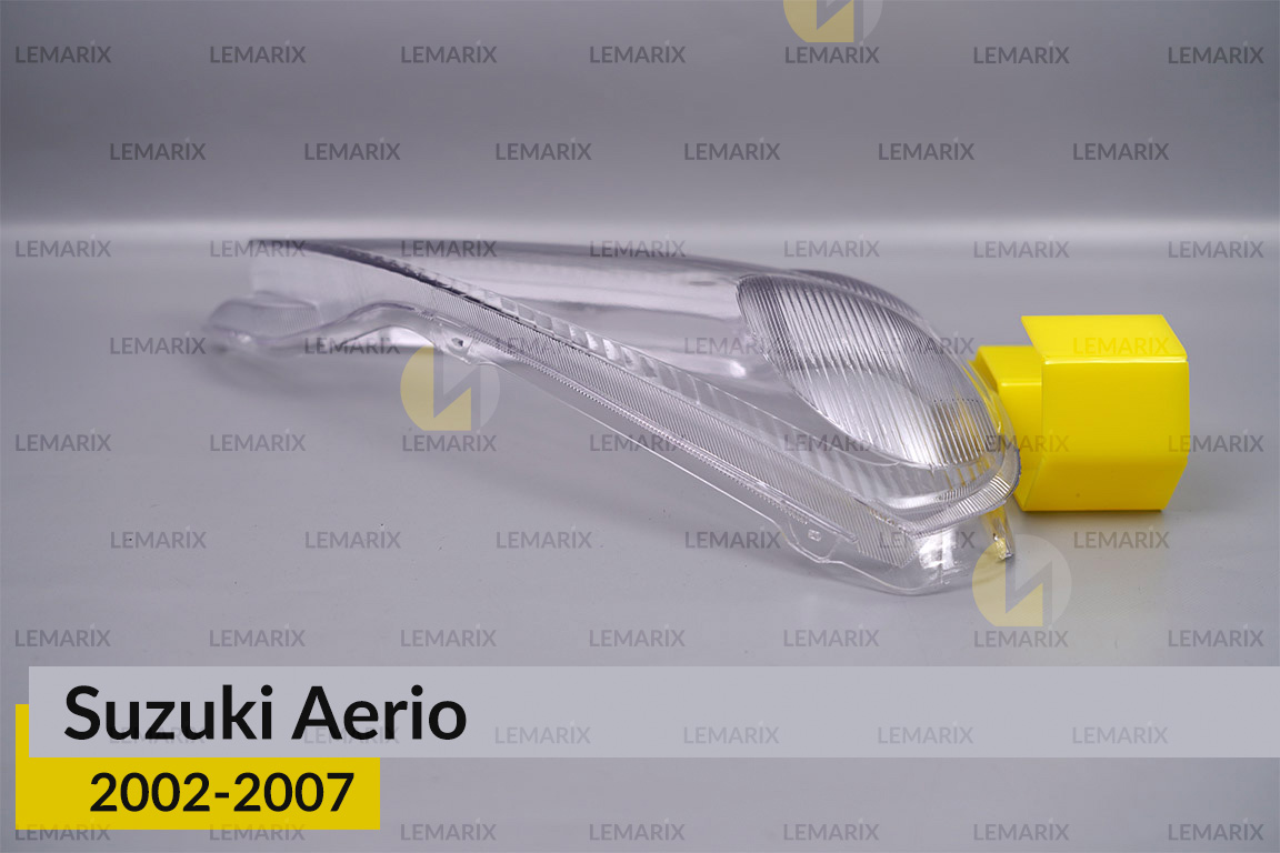 Стекло фары Suzuki Aerio (2002-2007) правое