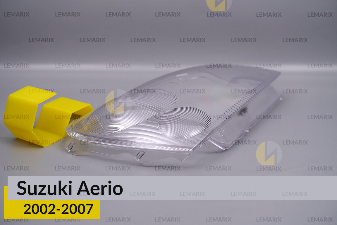 Стекло фары Suzuki Aerio (2002-2007) правое