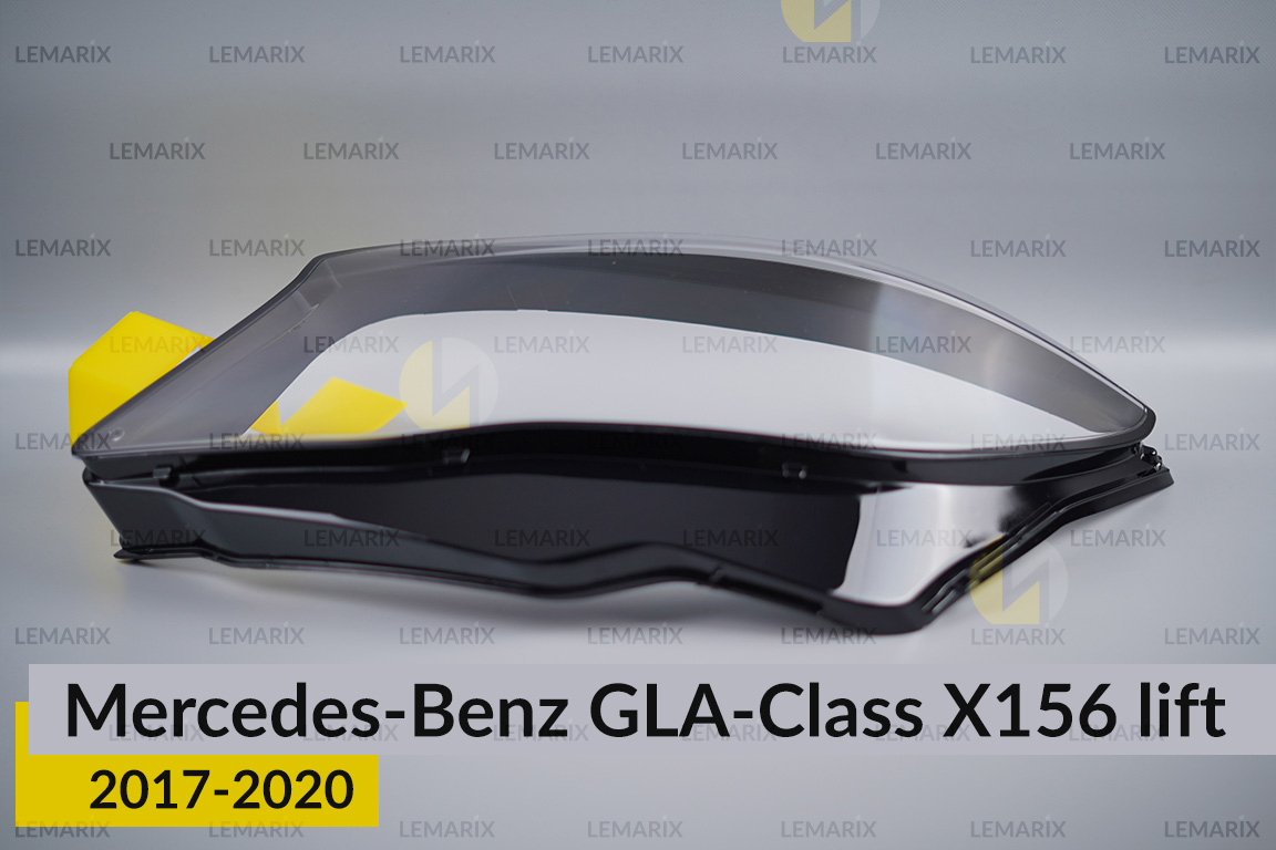Стекло фары Mercedes-Benz GLA-Class X156 (2017-2020) рест левое