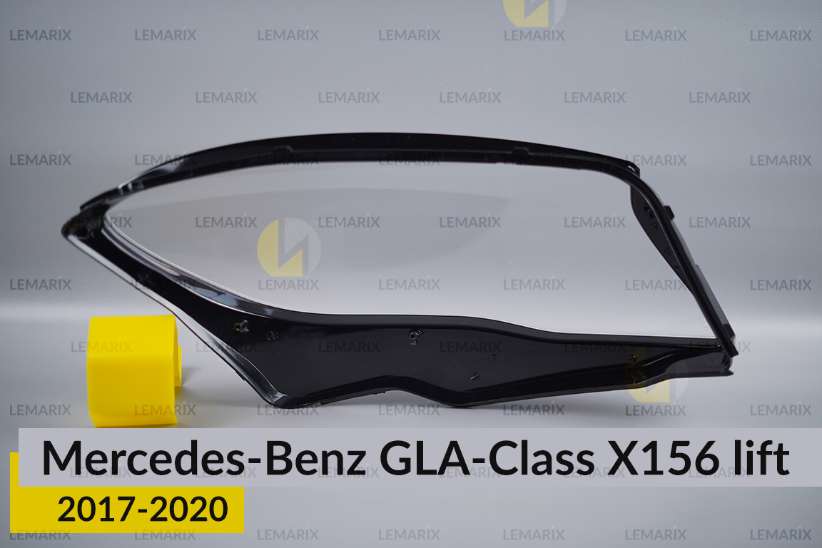 Стекло фары Mercedes-Benz GLA-Class X156 (2017-2020) рест левое