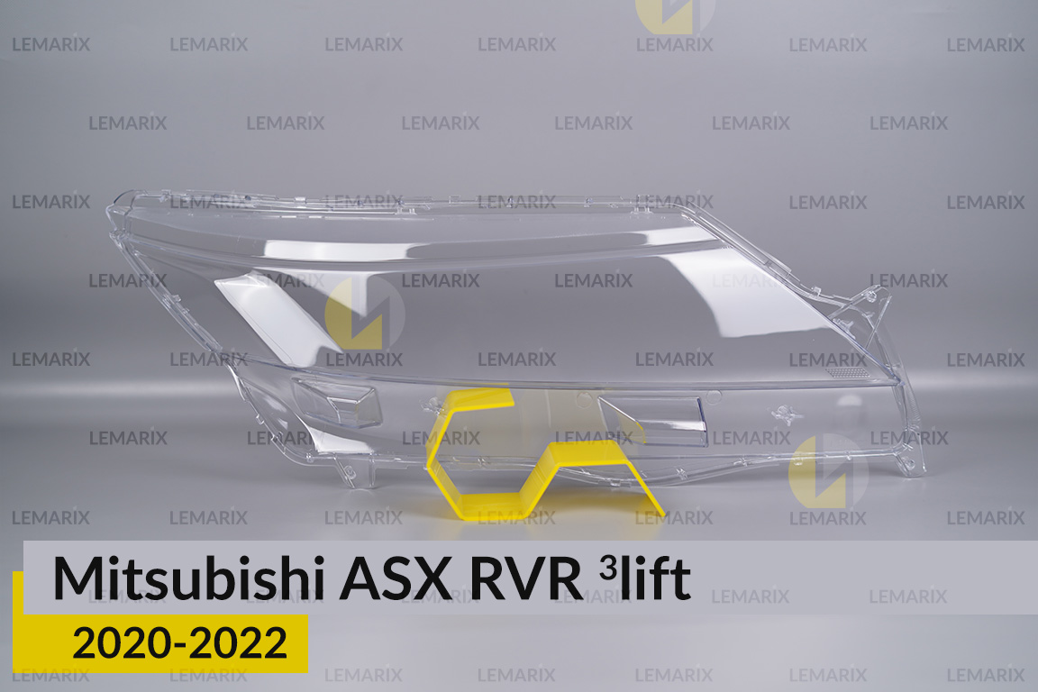 Стекло фары Mitsubishi ASX RVR (2020-2022) 3 рест правое