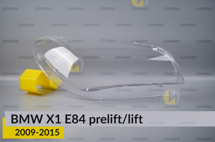 Скло фари BMW X1 E84 (2009-2015) дорест/рест праве