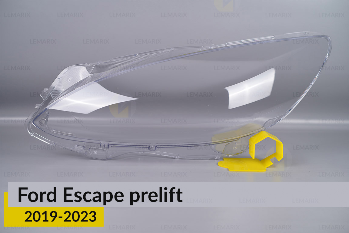 Скло фари Ford Escape (2019-2023) дорест ліве
