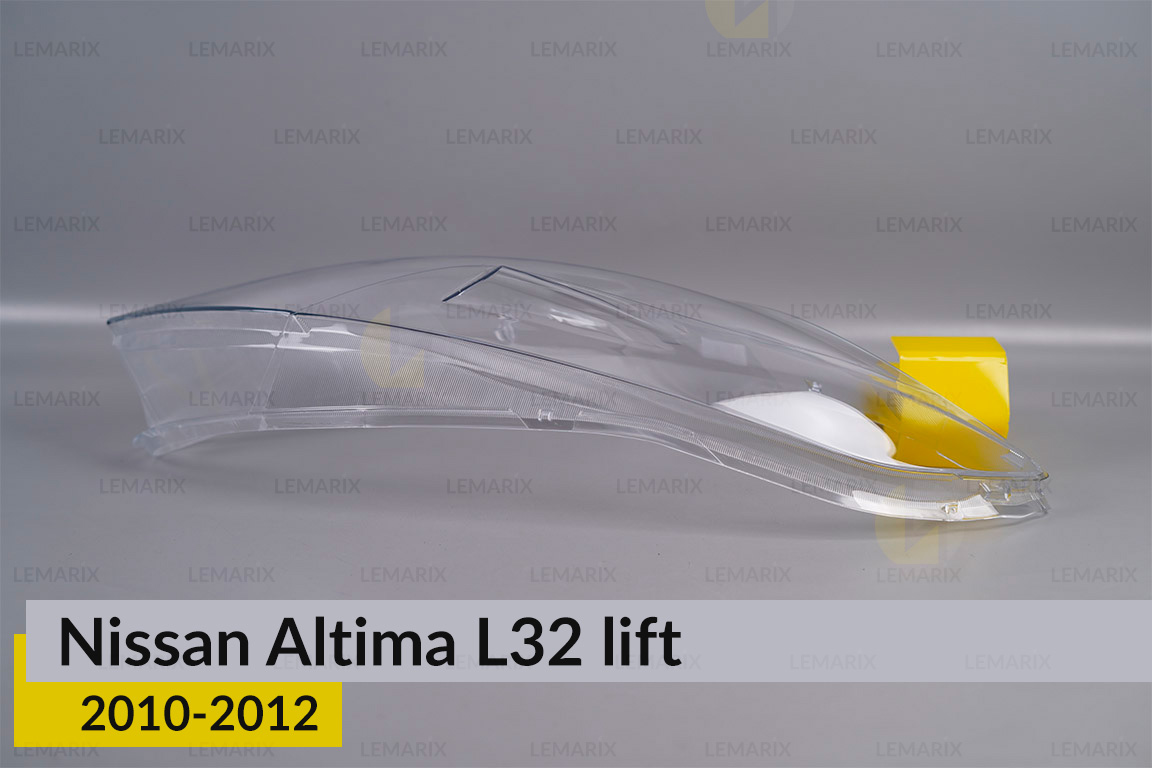 Стекло фары Nissan Altima L32 Sedan (2010-2012) рест правое