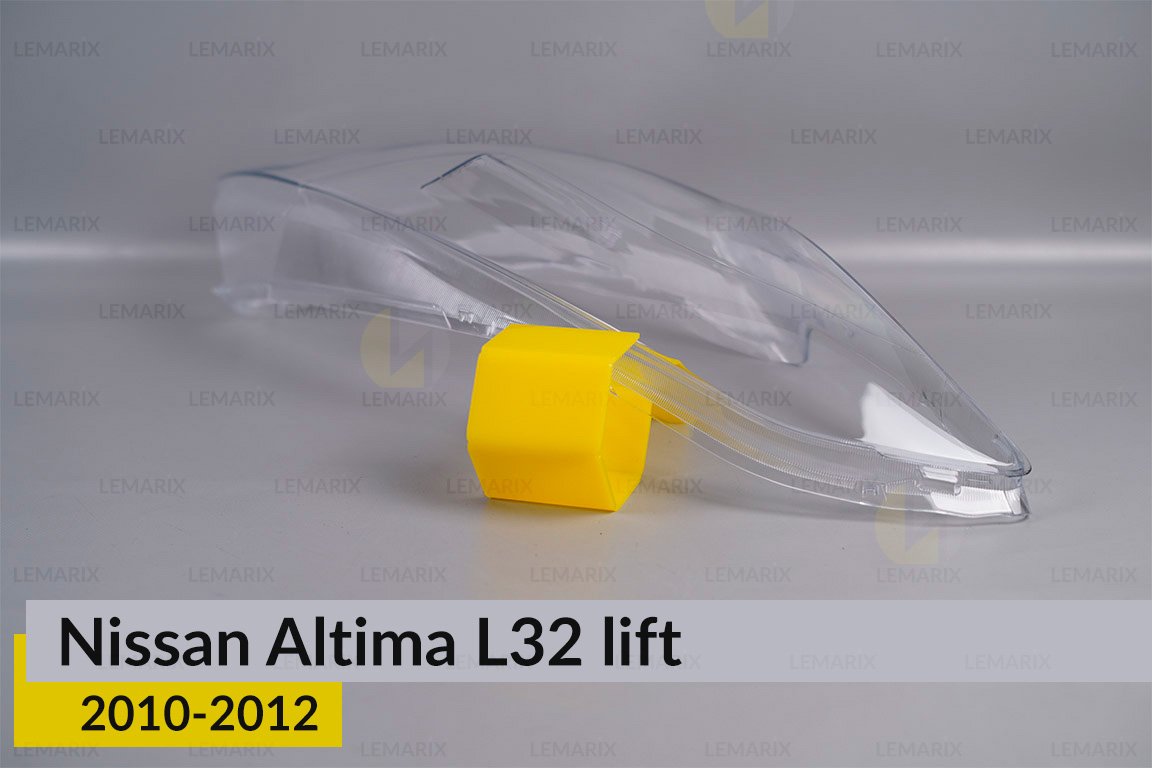 Стекло фары Nissan Altima L32 Sedan (2010-2012) рест правое