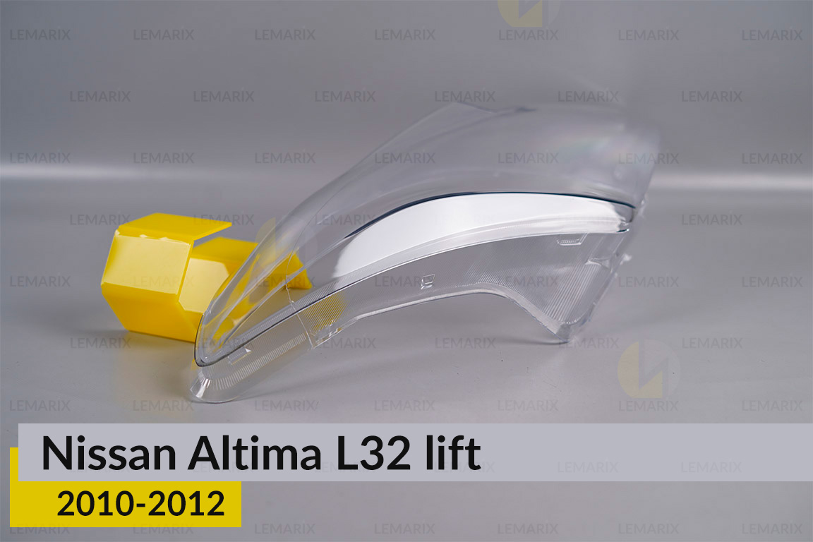 Стекло фары Nissan Altima L32 Sedan (2010-2012) рест правое