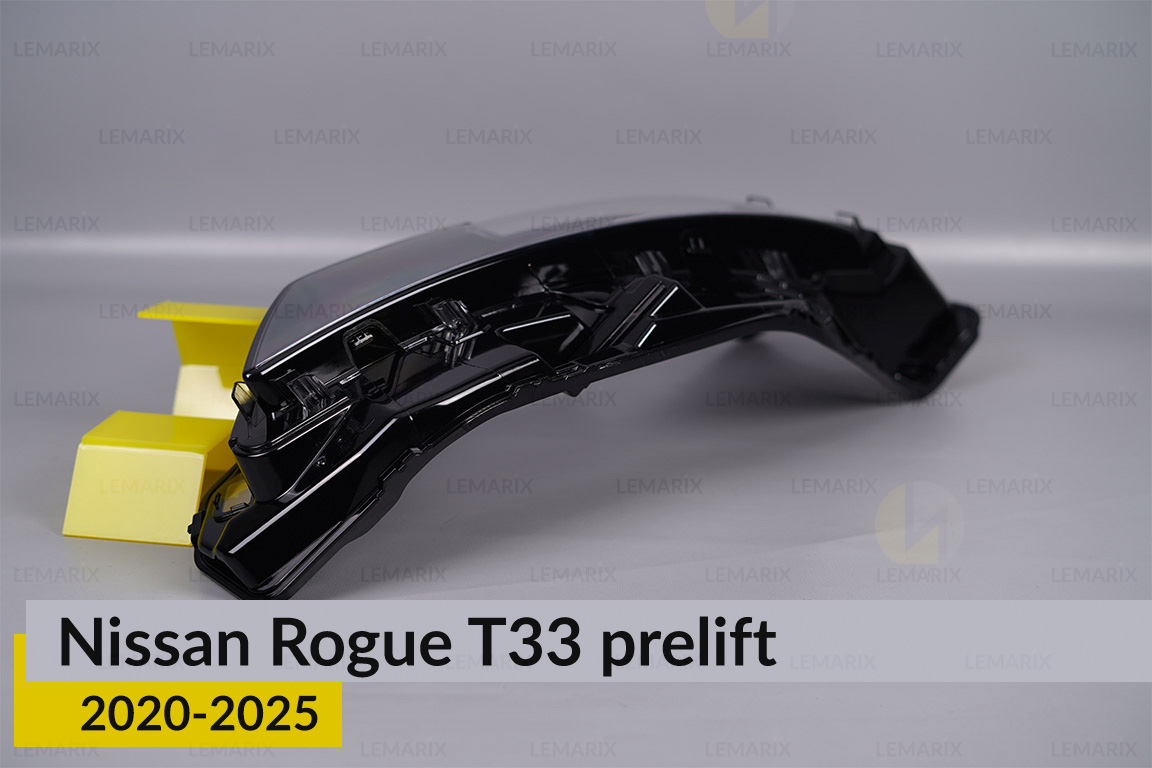 Скло фари Nissan Rogue T33 (2020-2026) дорест ліве