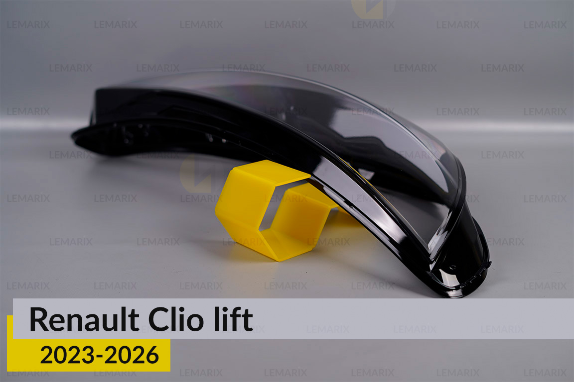 Стекло фары Renault Clio (2023-2026) рест правое