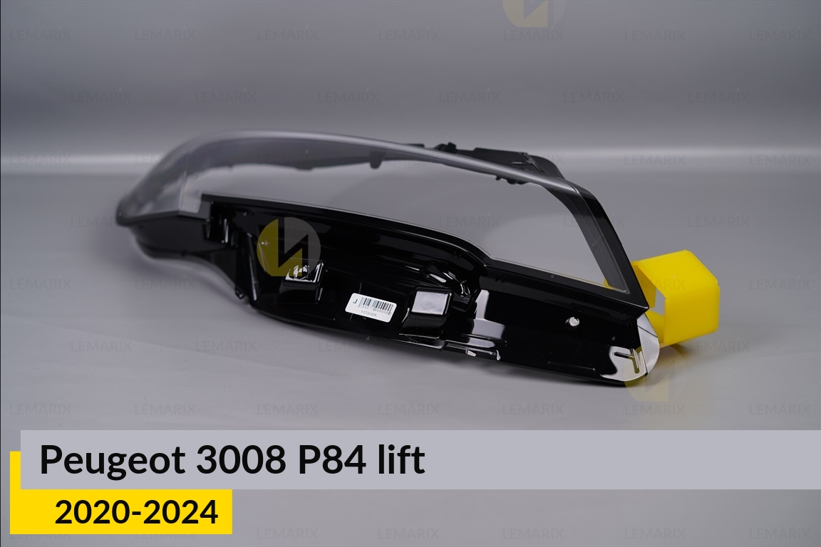 Стекло фары Peugeot 3008 P84 (2020-2024) рест правое