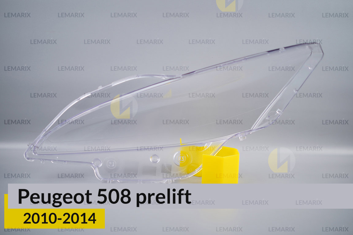 Стекло фары Peugeot 508 (2010-2014) дорест правое