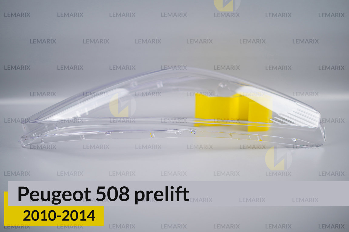 Стекло фары Peugeot 508 (2010-2014) дорест правое