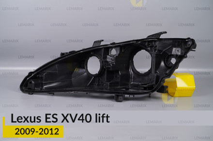 Корпус фари Lexus ES XV40 (2009-2012) рест лівий