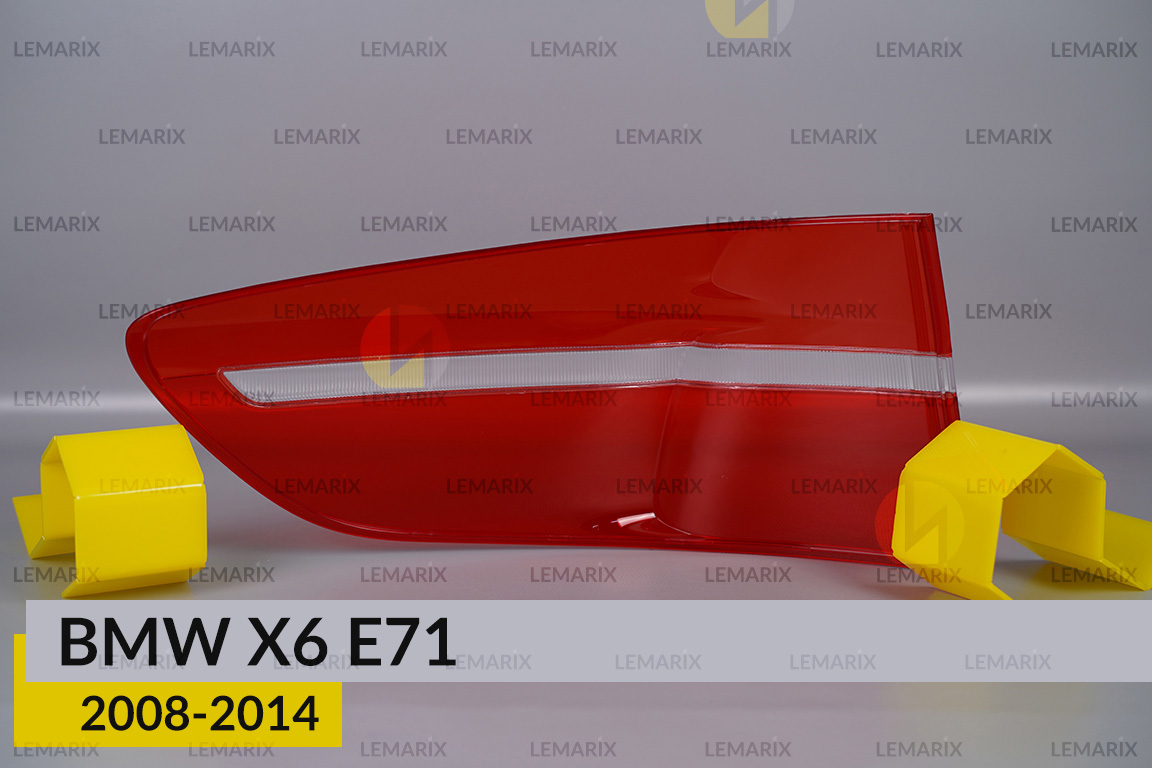 Стекло заднего фонаря внешнее в крыле BMW X6 E71 (2008-2014) правое