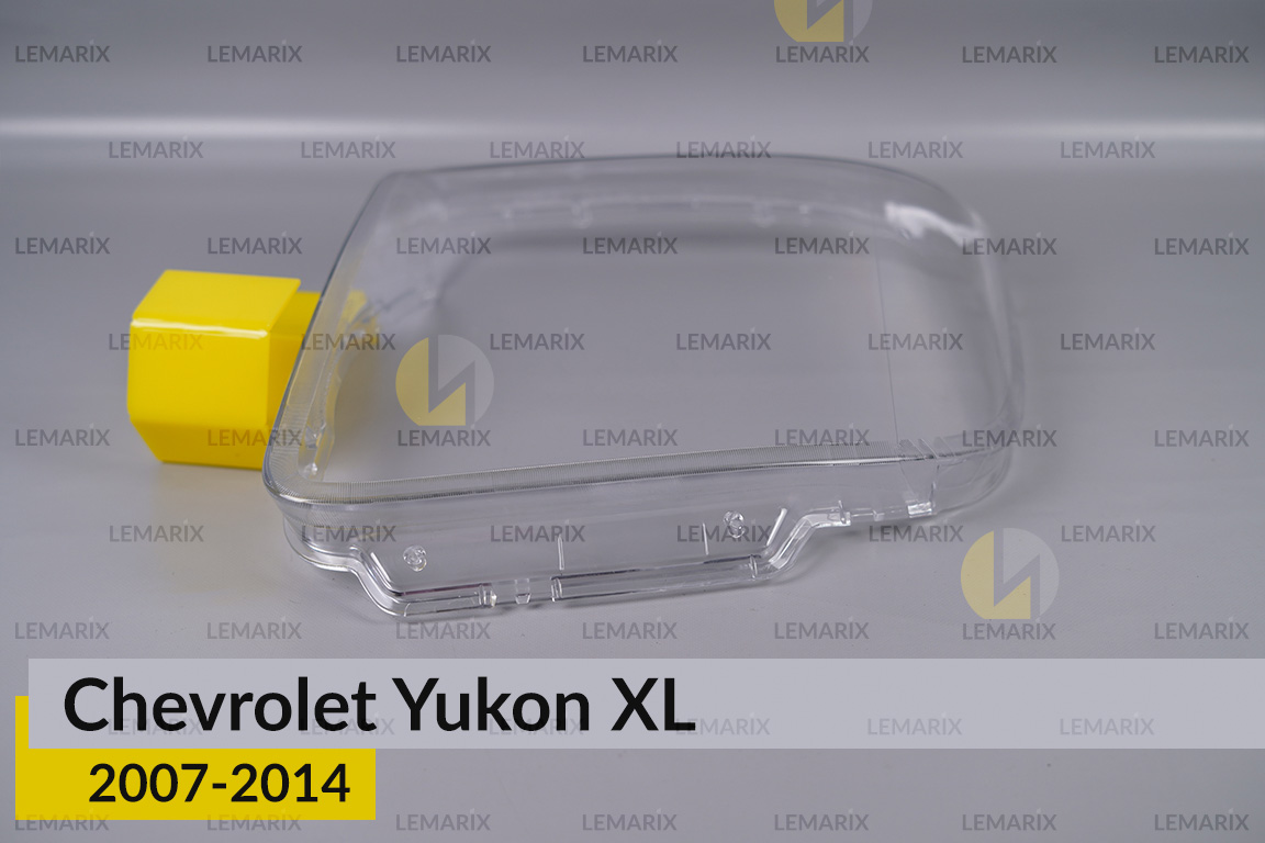 Стекло фары Chevrolet Yukon XL (2007-2014) правое