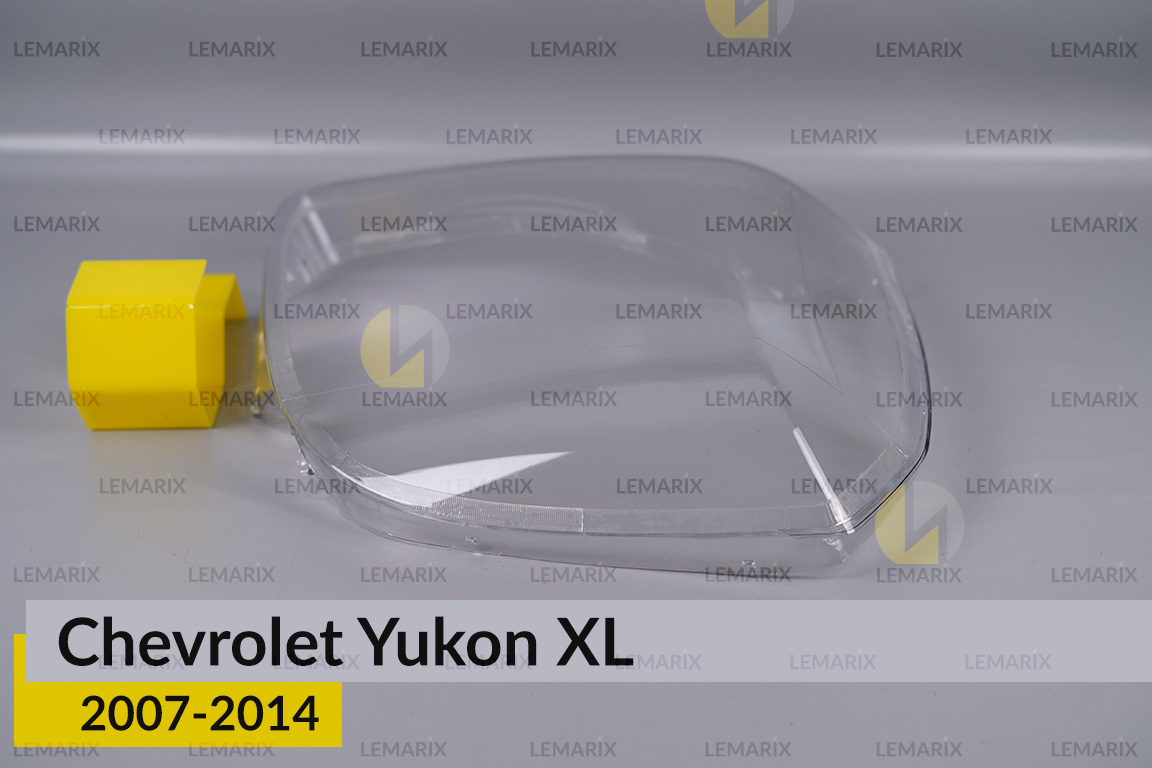 Стекло фары Chevrolet Yukon XL (2007-2014) правое