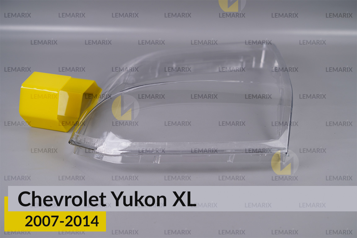 Стекло фары Chevrolet Yukon XL (2007-2014) правое
