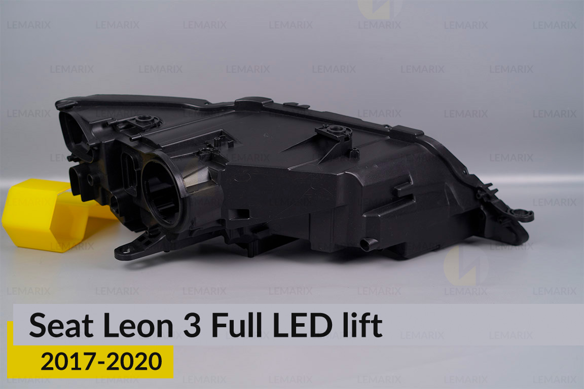 Корпус фары Seat Leon 3 Full LED (2017-2020) рест левый
