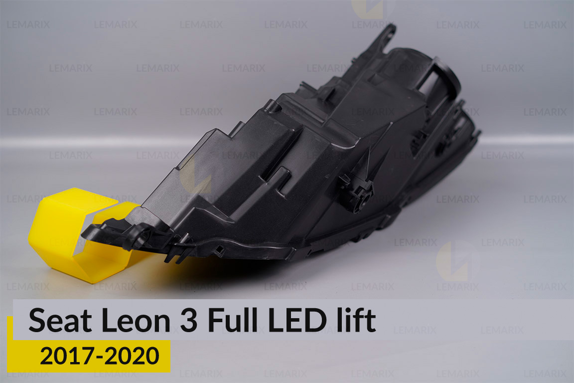 Корпус фары Seat Leon 3 Full LED (2017-2020) рест левый