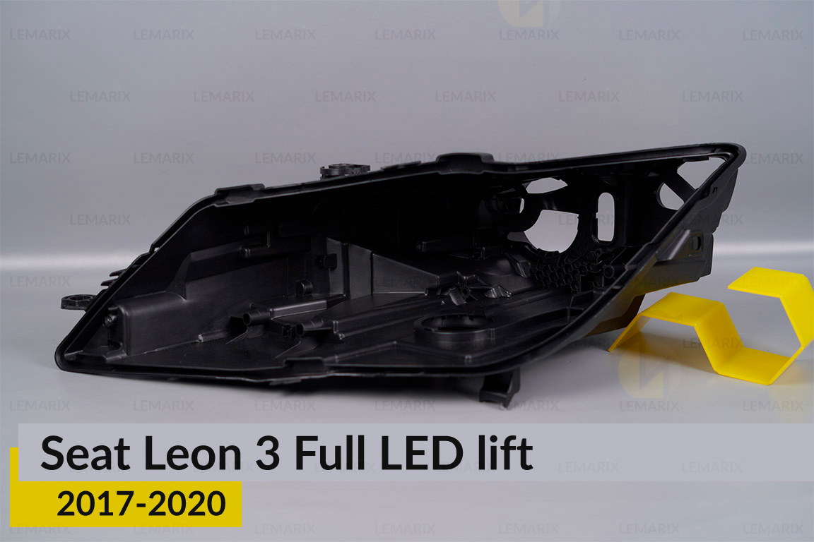 Корпус фари Seat Leon 3 Full LED (2017-2020) рест лівий