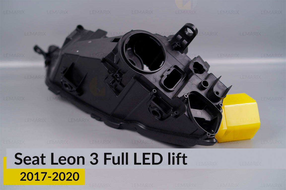 Корпус фары Seat Leon 3 Full LED (2017-2020) рест левый