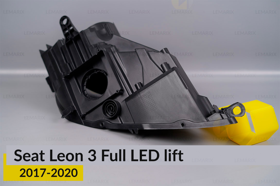 Корпус фары Seat Leon 3 Full LED (2017-2020) рест левый