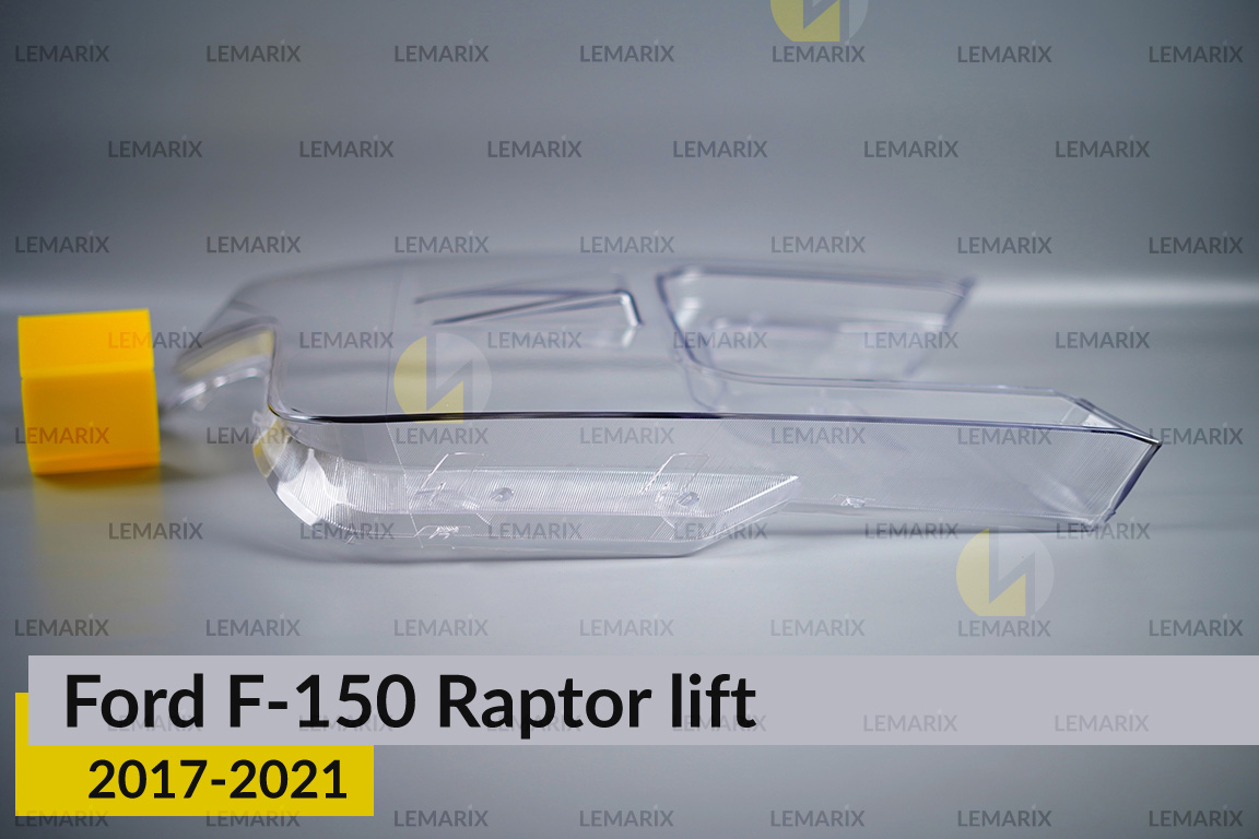 Скло фари Ford F-150 Raptor (2017-2021) рест праве