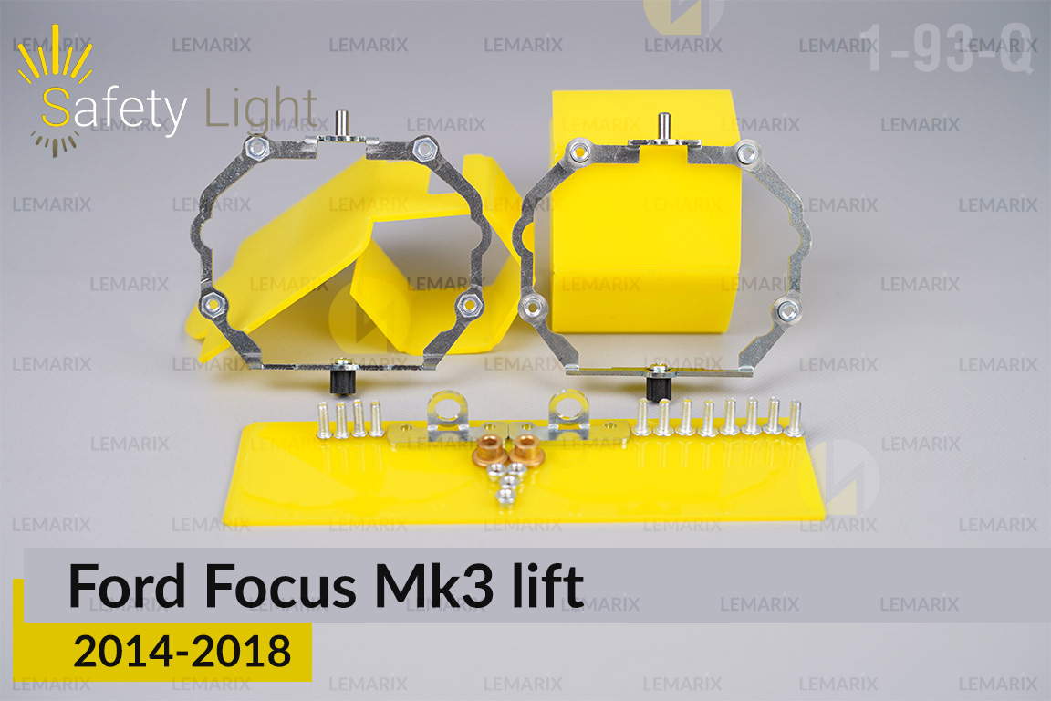 Переходная рамка для Ford Focus Mk3 (2014-2018) рест