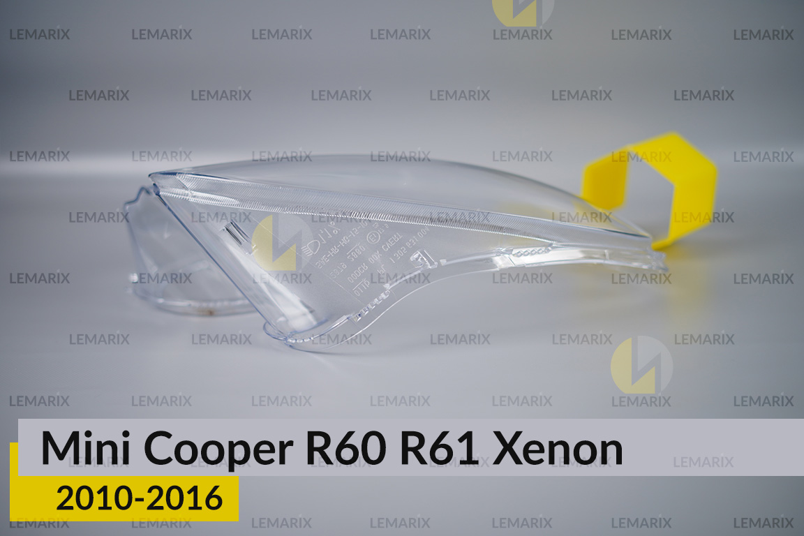 Стекло фары Mini Cooper Countryman Paceman R60 R61 Xenon (2010-2016) правое