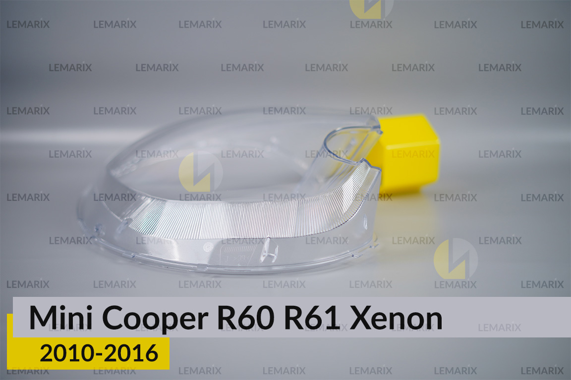 Стекло фары Mini Cooper Countryman Paceman R60 R61 Xenon (2010-2016) правое