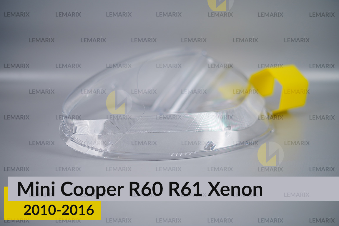 Стекло фары Mini Cooper Countryman Paceman R60 R61 Xenon (2010-2016) правое