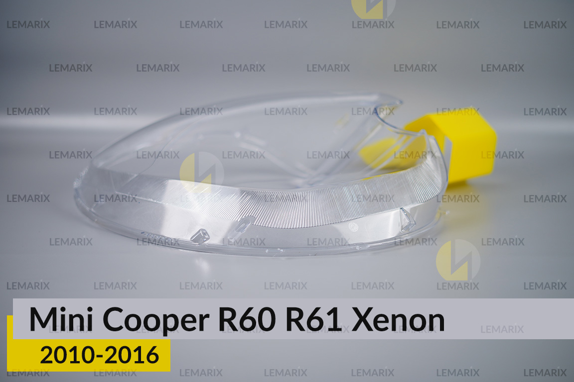 Стекло фары Mini Cooper Countryman Paceman R60 R61 Xenon (2010-2016) правое