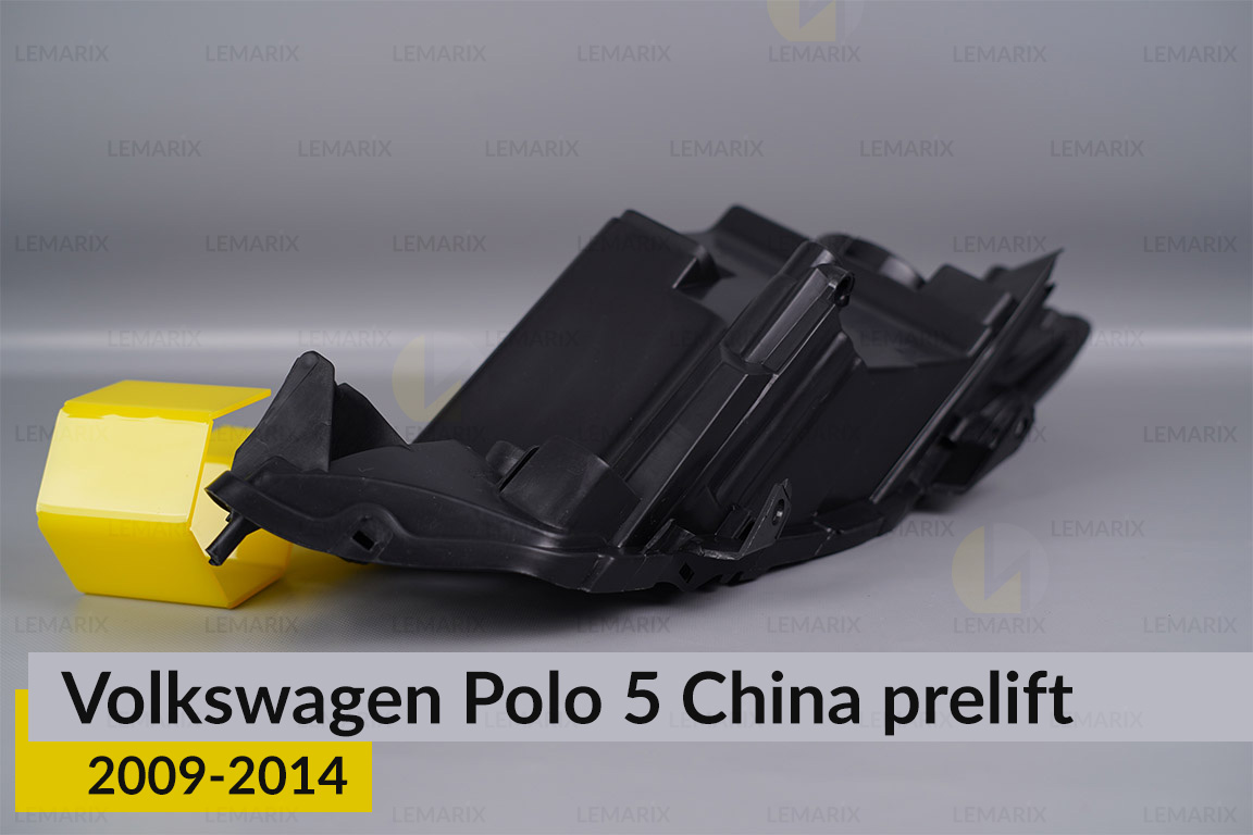 Корпус фари VW Volkswagen Polo 5 China (2009-2017) дорест лівий