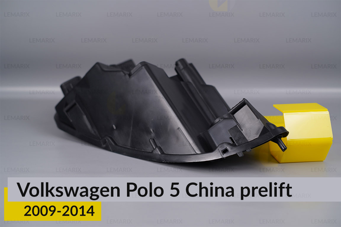 Корпус фари VW Volkswagen Polo 5 China (2009-2017) дорест лівий