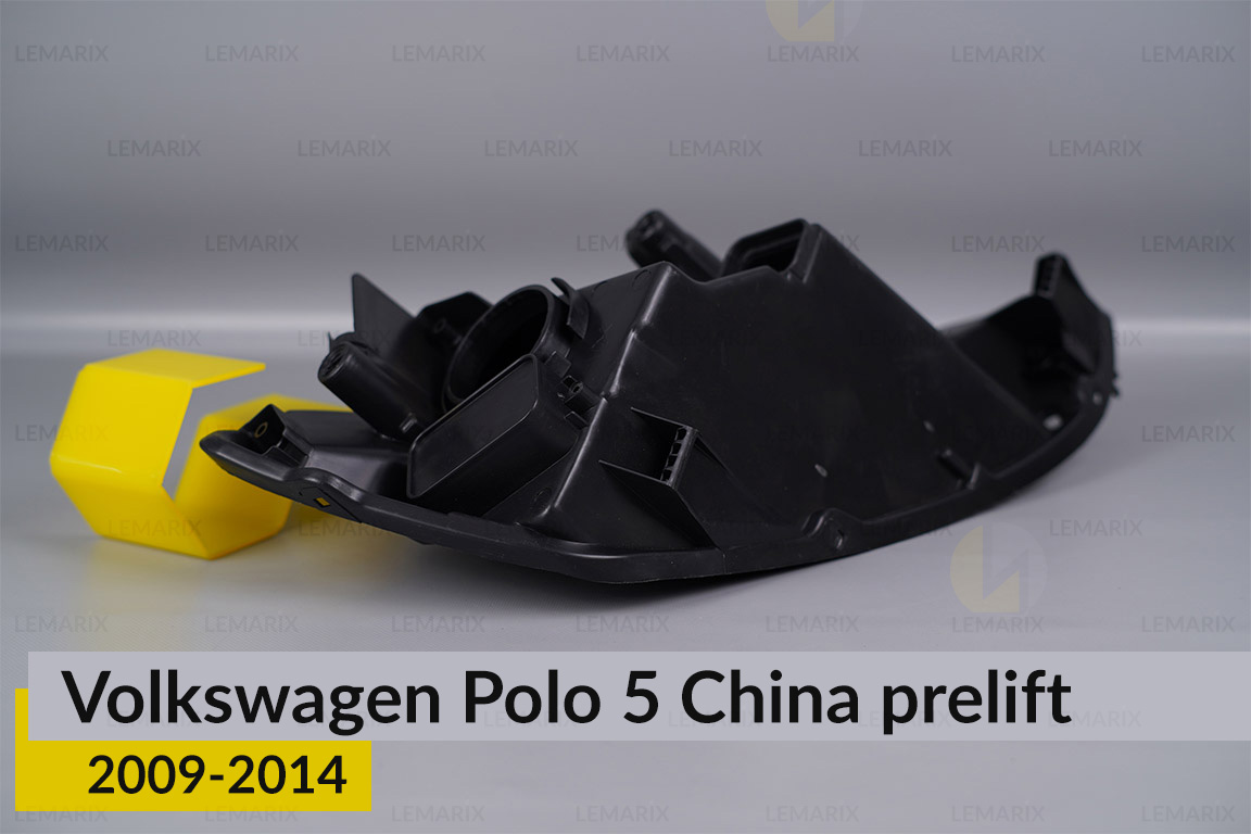 Корпус фари VW Volkswagen Polo 5 China (2009-2017) дорест лівий