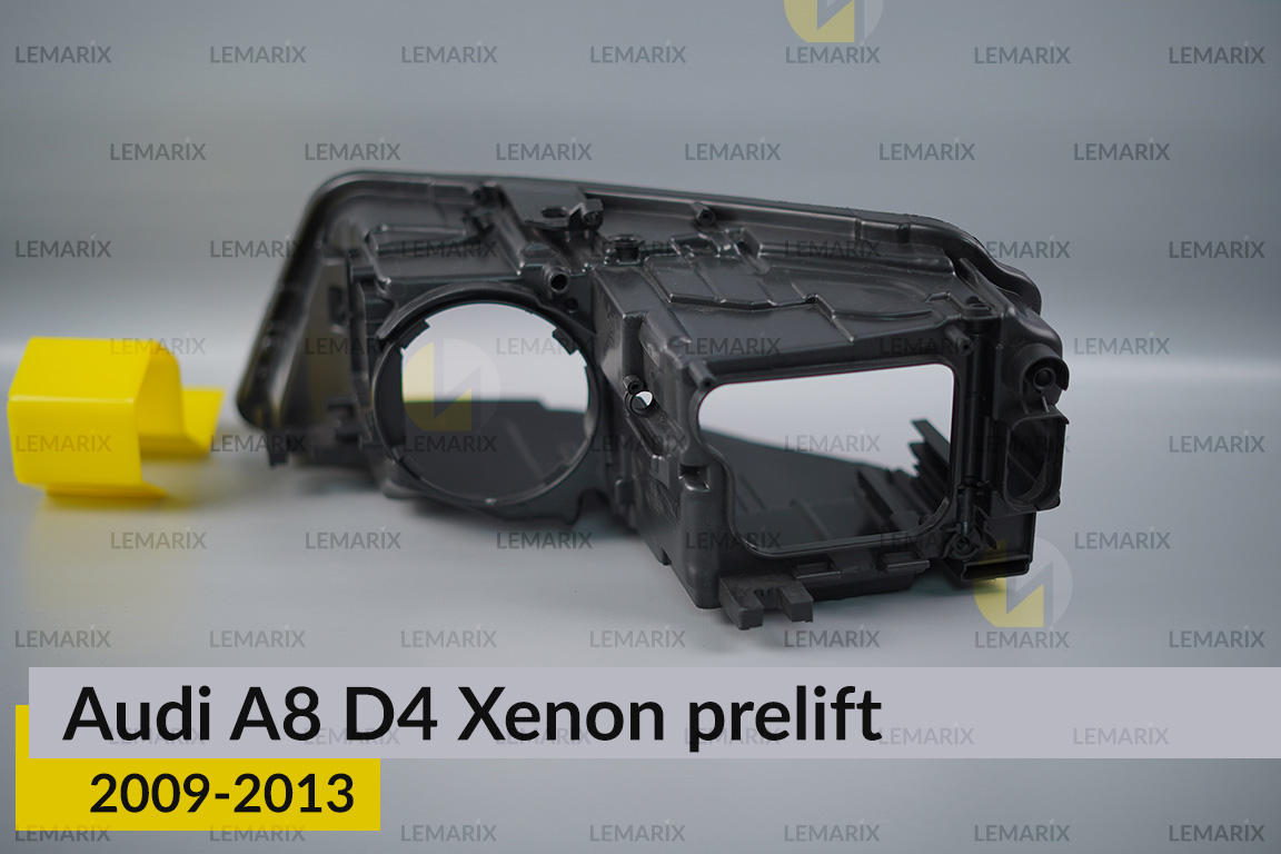 Корпус фары Audi A8 D4 Xenon (2009-2013) дорест правый
