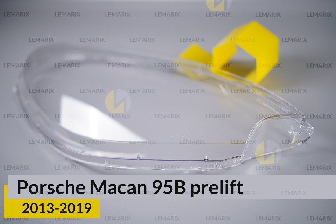 Скло фари Porsche Macan 95B (2013-2019) дорест праве