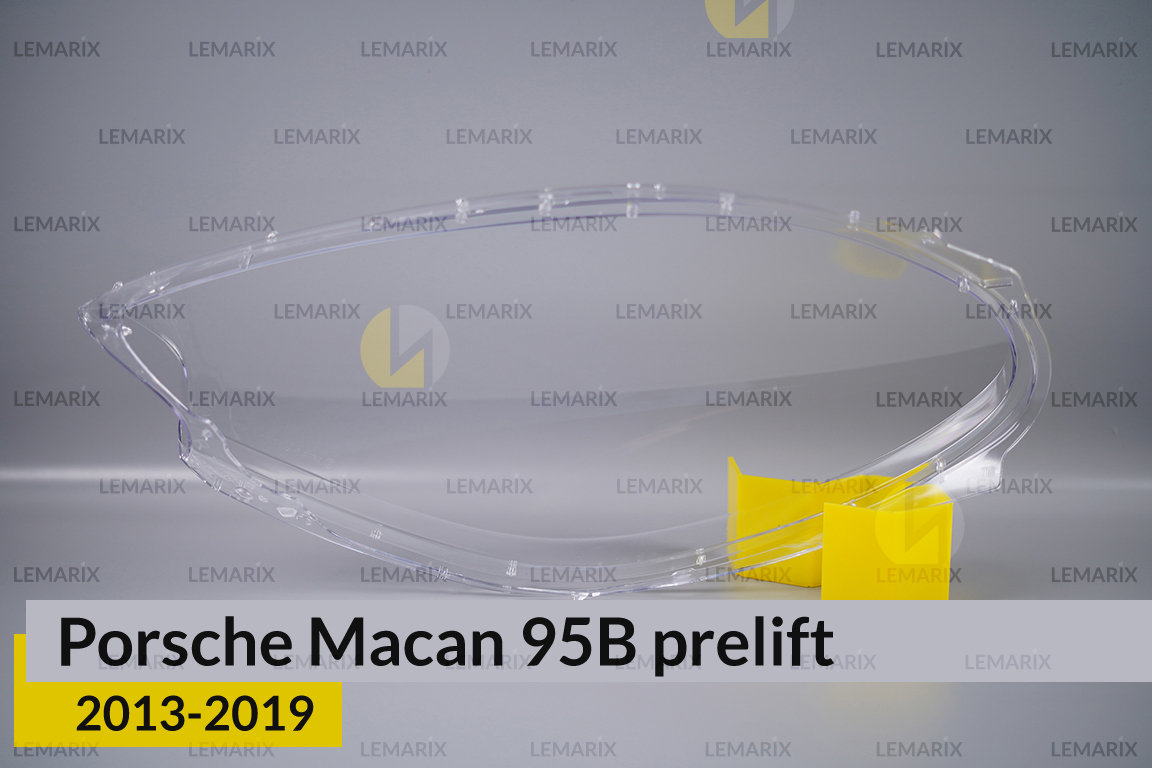 Скло фари Porsche Macan 95B (2013-2019) дорест праве